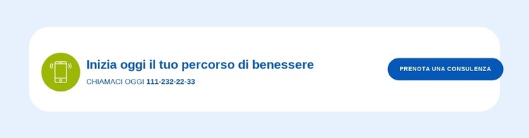 Inizia il tuo viaggio oggi Tema WordPress