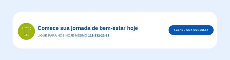 Comece sua jornada hoje Tema WordPress