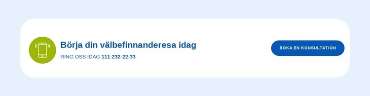 Börja din resa idag Mall