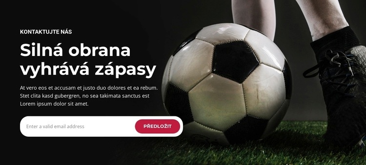 Útočník překonal rekord v počtu střeleckých pokusů Šablona HTML