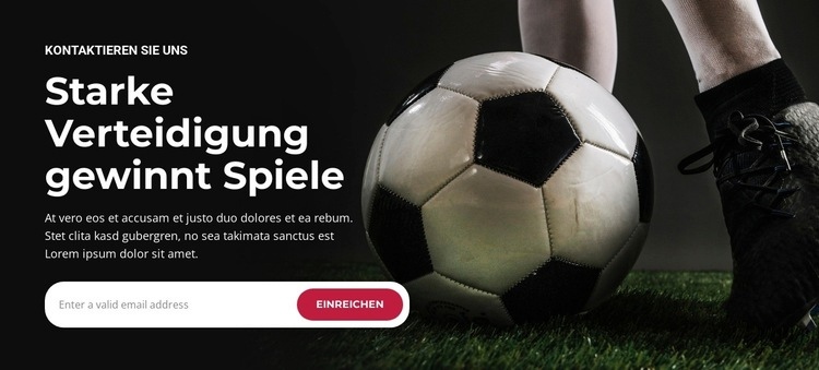 Stürmer bricht Torrekord HTML5-Vorlage