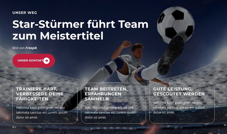 Junge Talente glänzen Joomla Vorlage