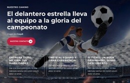 El Talento Joven Brilla Con Fuerza Maqueta De Sitio Web