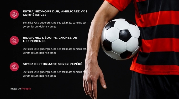 Le défenseur sauve le match Modèle