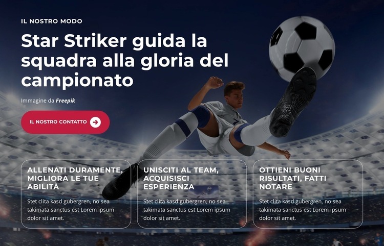 I giovani talenti brillano Progettazione di siti web