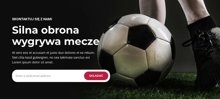 Napastnik pobił rekord strzelecki Szablon witryny sieci Web