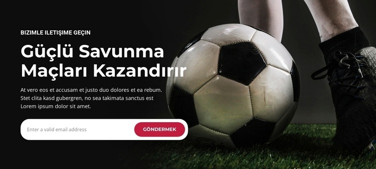 Forvet Gol Rekoru Kırdı Bir Sayfa Şablonu