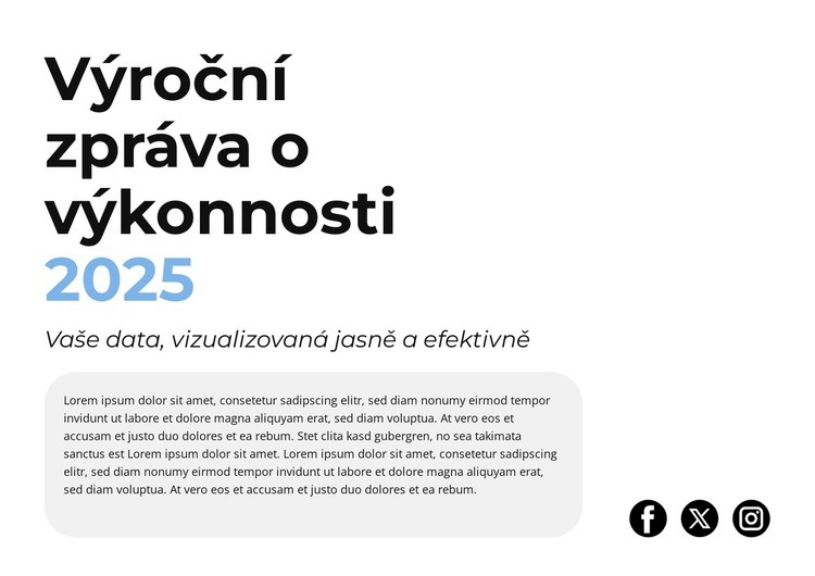 Růst tržeb Šablona HTML