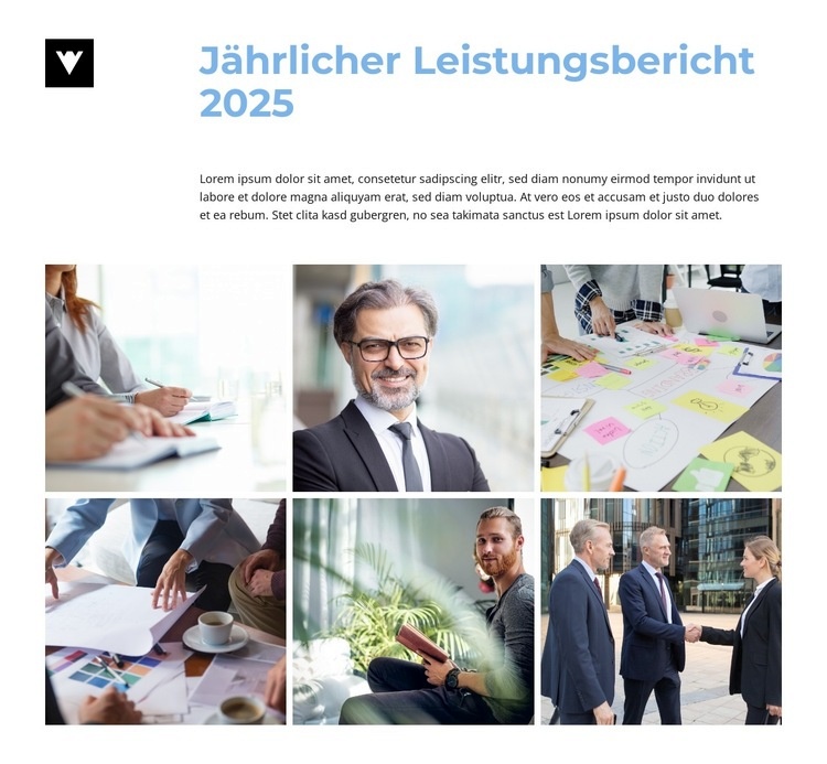 Kundenbindung HTML5-Vorlage