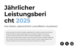Umsatzwachstum Website-Vorlage