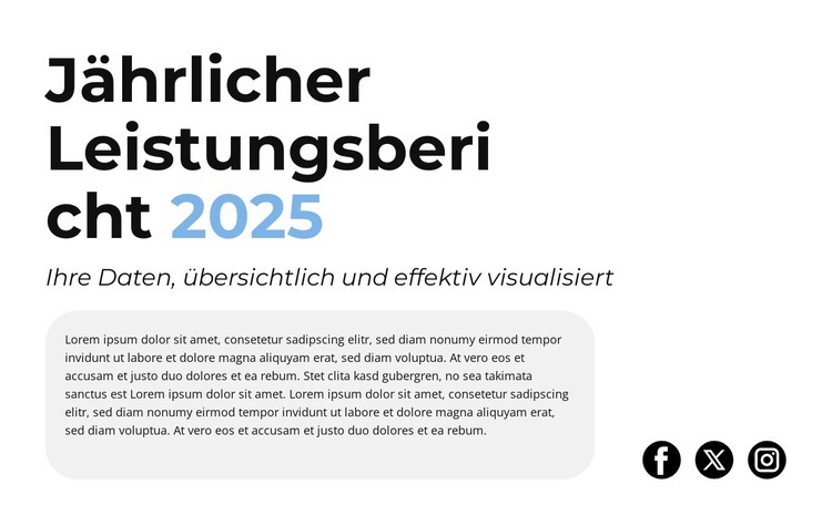 Umsatzwachstum Landing Page