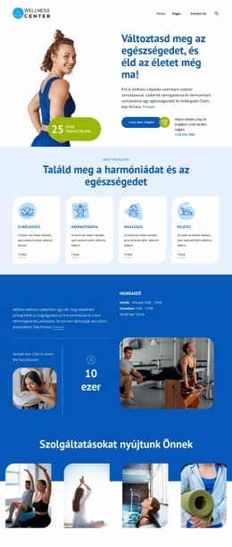 Változtasd meg az egészségedet még ma Sablonok