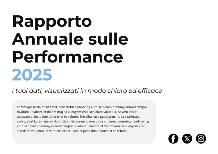 Crescita dei ricavi Modello CSS