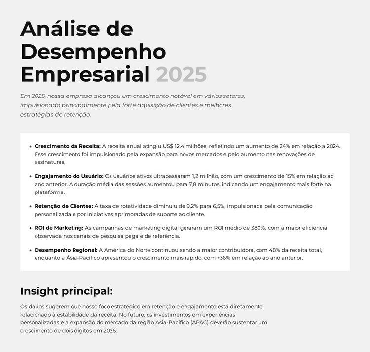 ROI de marketing Design do site