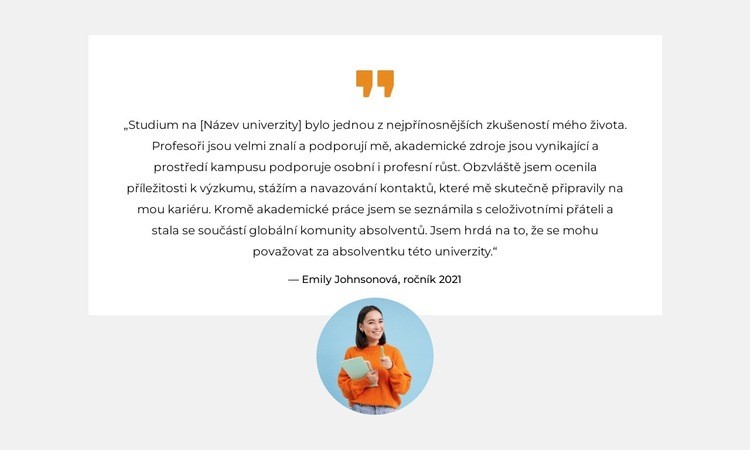 Seznamte se s našimi absolventy Šablona HTML