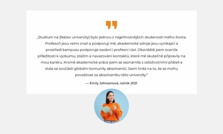 Seznamte se s našimi absolventy Šablona