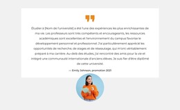 Rencontrez Nos Diplômés