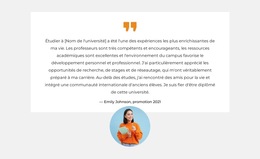Rencontrez Nos Diplômés