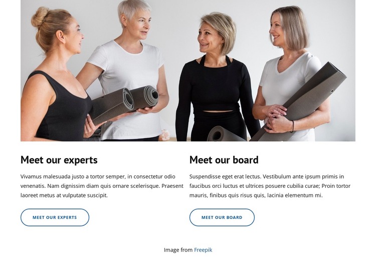 Classical pilates HTML Template