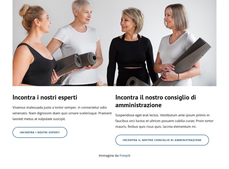 Pilates classico Modello CSS