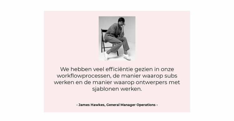 Feedback op het geleverde werk Bestemmingspagina