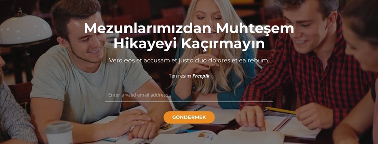 Gururlu Mezunlarımız CSS Şablonu