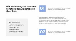 Zwei Punkte In Arbeit - Schönes Website-Design