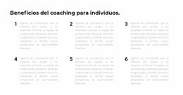 Seis Puntos En El Trabajo: Plantilla HTML5 Sencilla