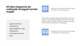 Két Pont A Munkában - Sablonok Webhelytervezés