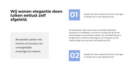 Twee Punten In Het Werk - Beste Websitesjabloon