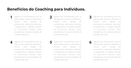 Seis Pontos No Trabalho Modelo De Site HTML CSS