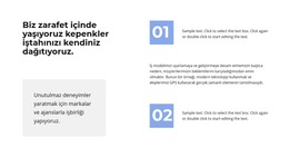 Çalışmada Iki Nokta - En Iyi Web Sitesi Şablonu