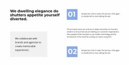 Two Points In Work - Multi-Purpose Web Page Design