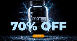 Energy, Focus, And Strength CSS Template