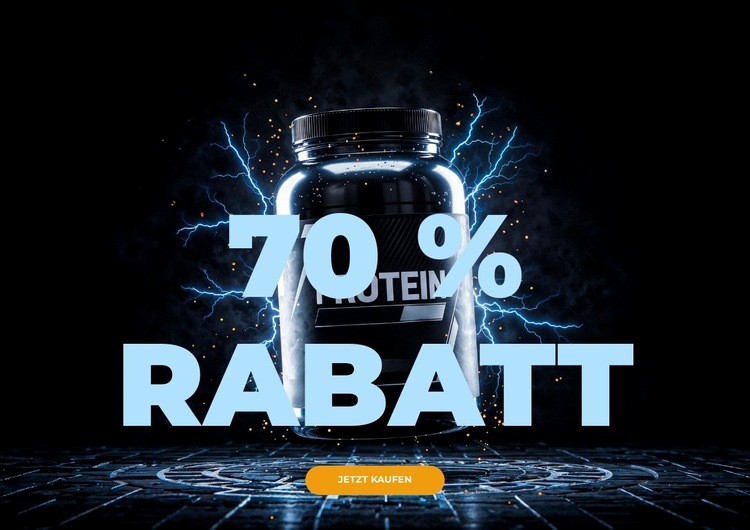 Energie, Konzentration und Kraft Website design