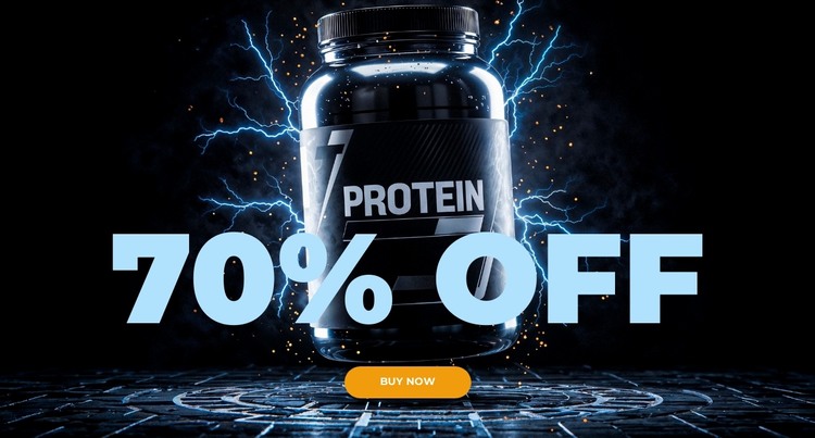 Energy, Focus, and Strength HTML Template