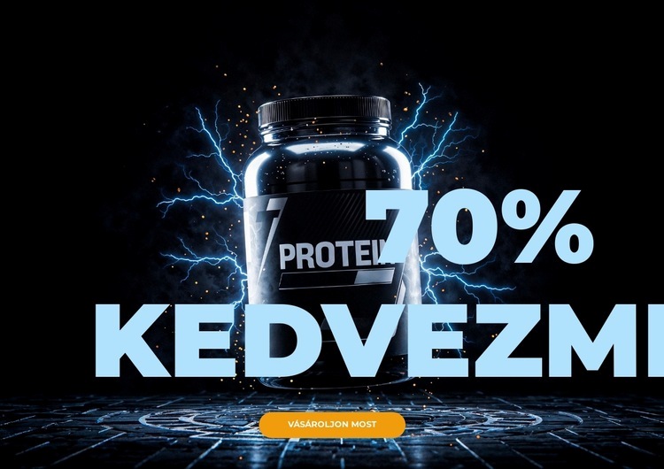 Energia, fókusz és erő Weboldal tervezés