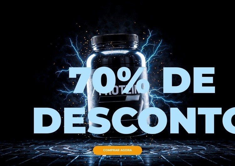 Energia, Foco e Força Design do site