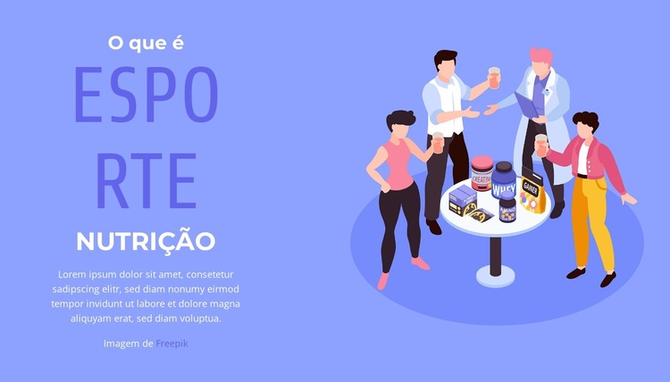 Melhore sua saúde Tema WordPress