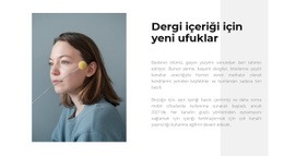 Bir Mağaza Için Yeni Fikir - Profesyonel Tek Sayfalık Şablon