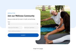 Join To Wellness Community
