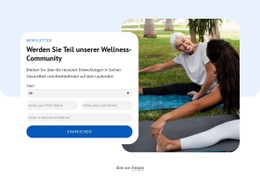 Treten Sie Der Wellness-Community Bei