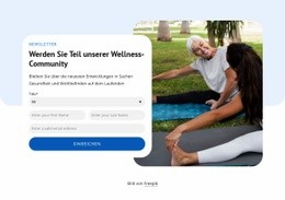 Treten Sie Der Wellness-Community Bei