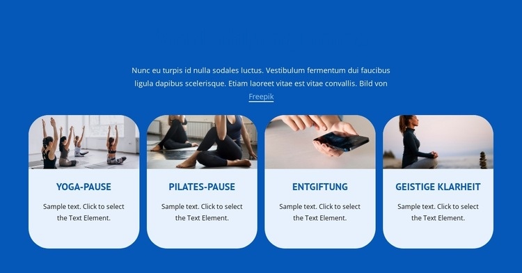 ​Well Being Programs Website design
