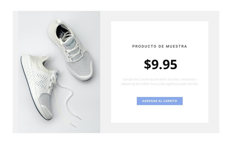 Zapatillas Diseño de páginas web