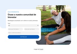 Únase A La Comunidad De Bienestar