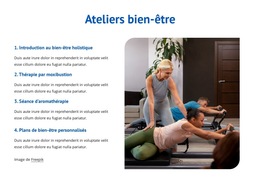 Ateliers Bien-Être