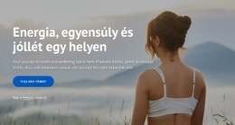 Energia, Egyensúly És Jóllét