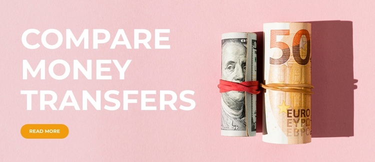 See the Difference One Page Template