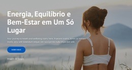 Energia, Equilíbrio E Bem-Estar